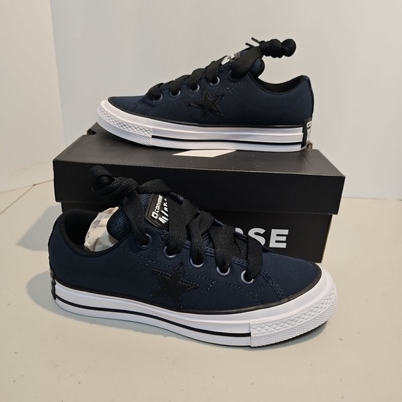 Converse Other - Converse One Star Puff Low-Top Sneaker Navy/Black/White Mens 5 Women's 6.5